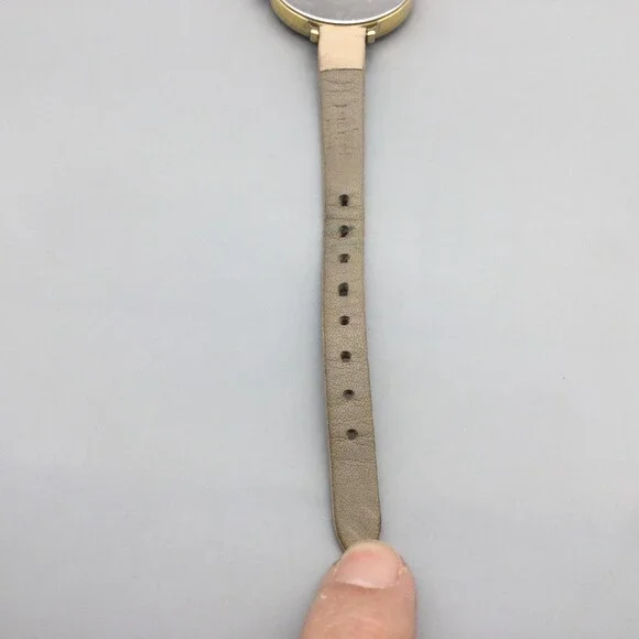 Kate Spade Metro Watch Womens 34mm Bow Stripe Dial Gold Tone New Battery - Picture 10 of 15